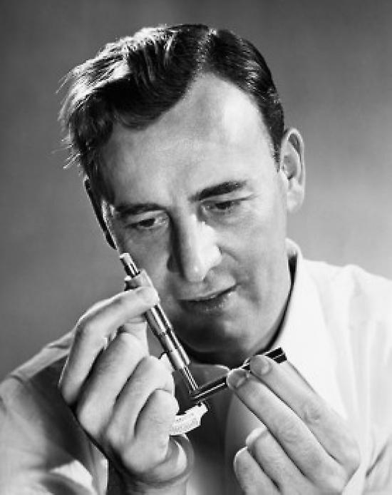 Scientist using a micrometer screw gauge Poster