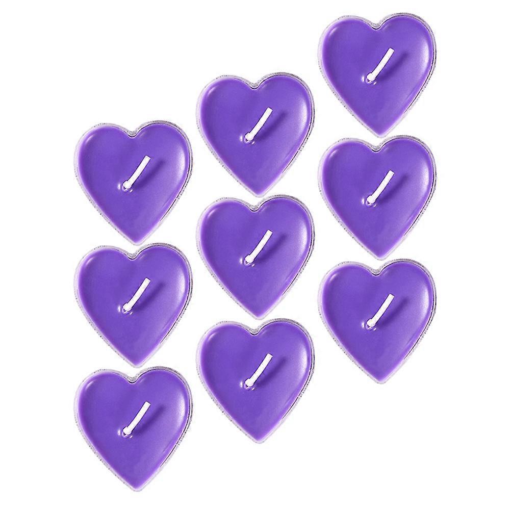 Heart Shaped Tealight Candles 9Pcs For Romantic Atmosphere Birthdays Christmas Home Decorations Holiday Parties With Design