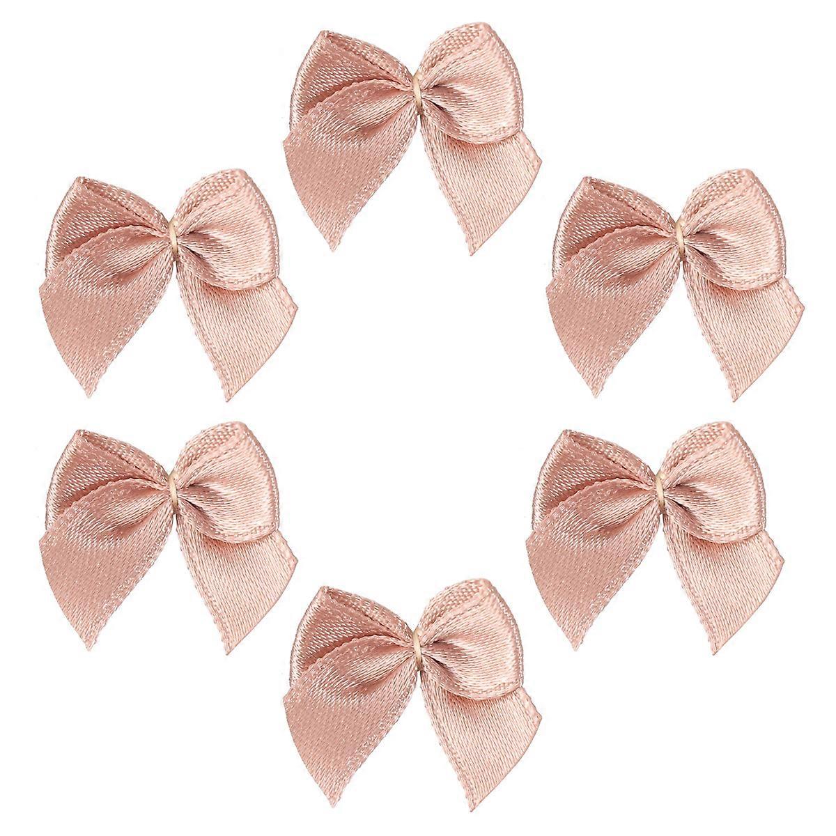 Ruban de couleur vive arcs cheveux accessoires pour filles café 60Pcs cadeau fait à la main parfait pour les anniversaires mariages Noël vacances artisanat