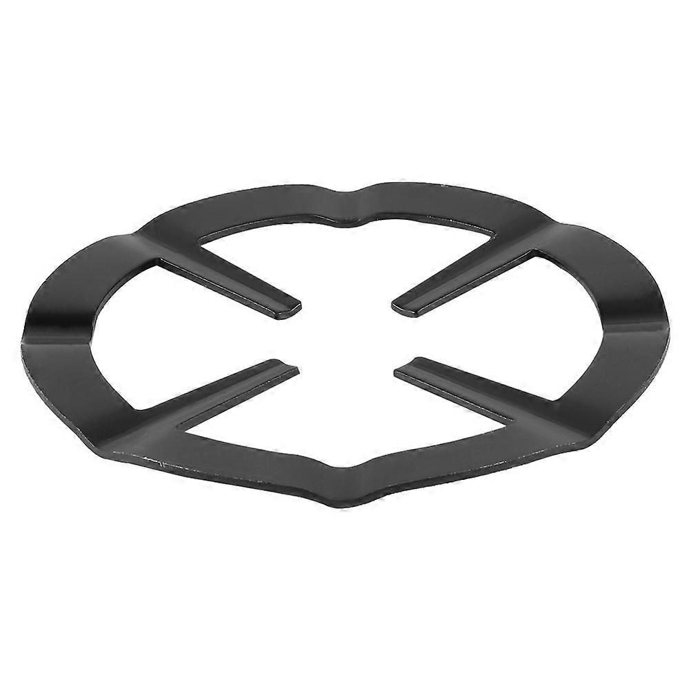 Non Slip Cast Iron Wok Rack for Gas Stoves, Compact Support for Coffee Makers, Pots, and Cookware, Space Saving Kitchen Accessory