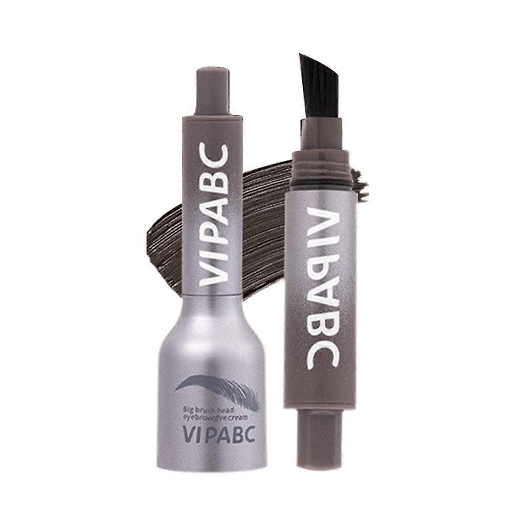 For VIPABC Big Brush Head Eyebrow Dye Cream Natural Waterproof Long Lasting Fine Tip for Precise Shape Multiple Colors Easy Portable Design