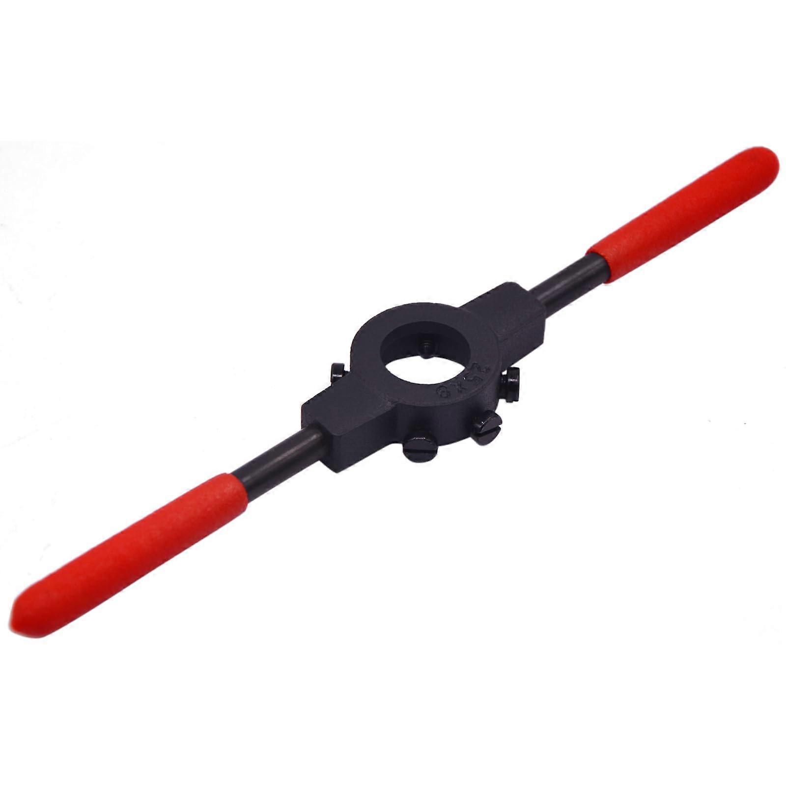 Threading die with knurled grip, nonslip, for M7M9, 25mm, adjustable tool