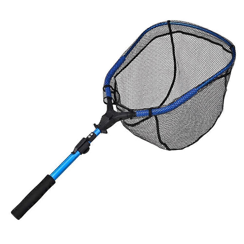 LEO 28314 2-Section Telescopic Floating Landing Net for Kayak Trout Fish Catching