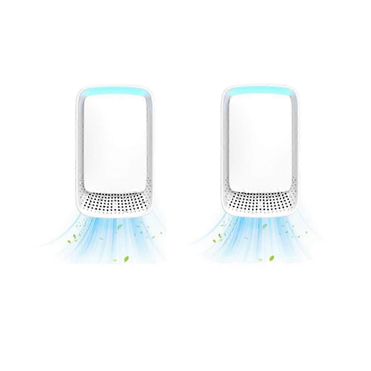 Pet-friendly air purifier with negative ions - 2 plug-in