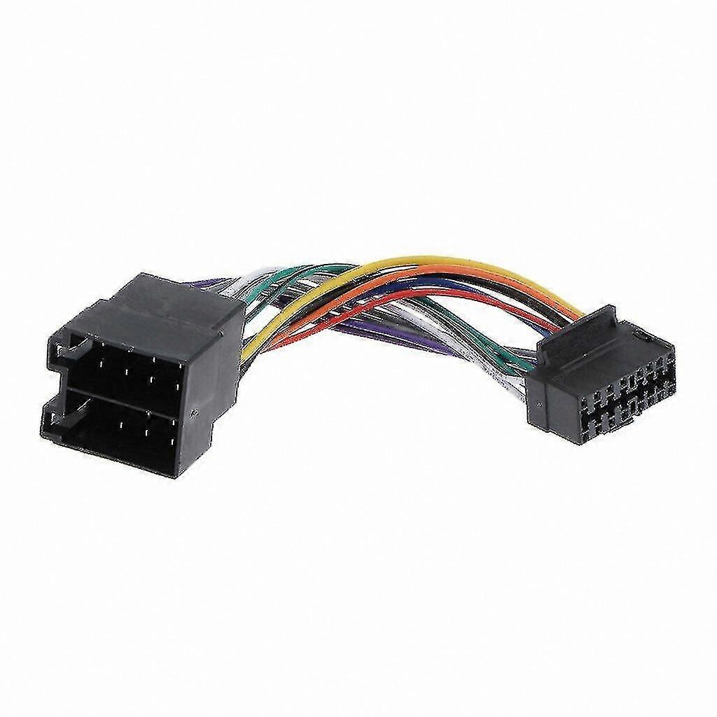 16-Pin Auto Radio Wiring Harness Connector for Stereo Systems Adapter Plug