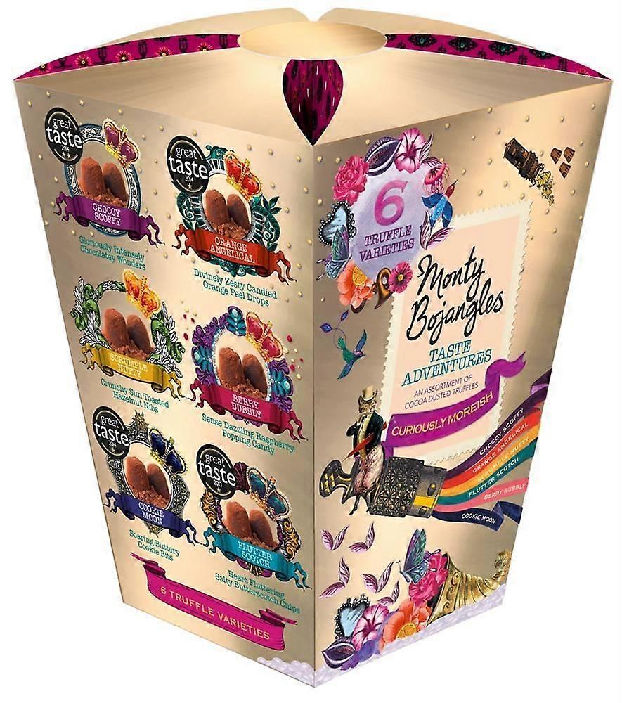 Monty Bojangles Truffles Selection Crown Top Sharing Gift Box 225g - 4 Pack