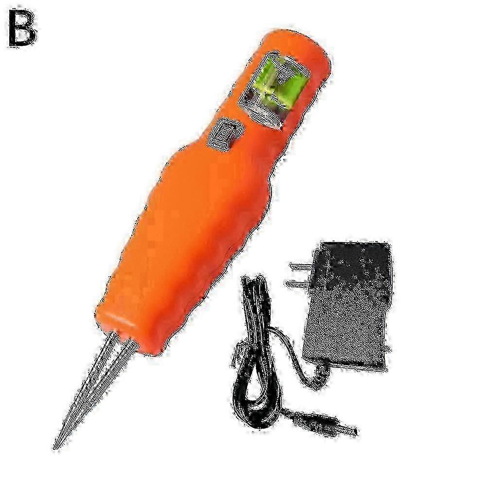 Electric Poultry Plucker Machine for Chicken, Duck & Goose Feather Removal - Orange 1pc Poultry Processing Tool