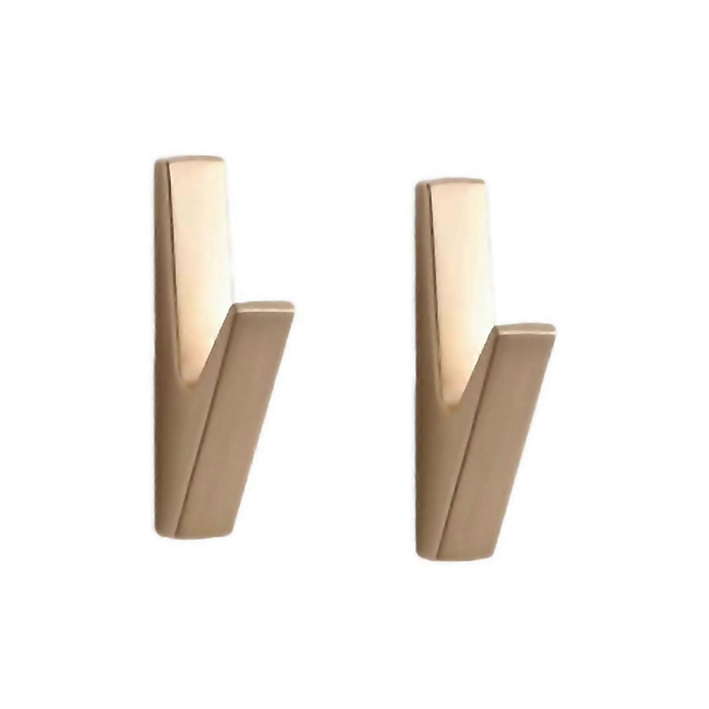 For Matte Wall Hooks Bathroom Accessories Coat Hooks Towel Hook Gold