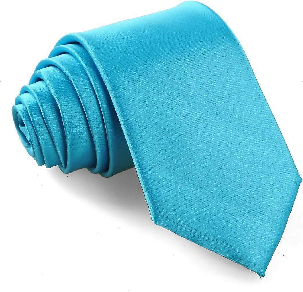 Mens Solid Satin Extra Long Ties,Handmade Neckties For Men With Multiple