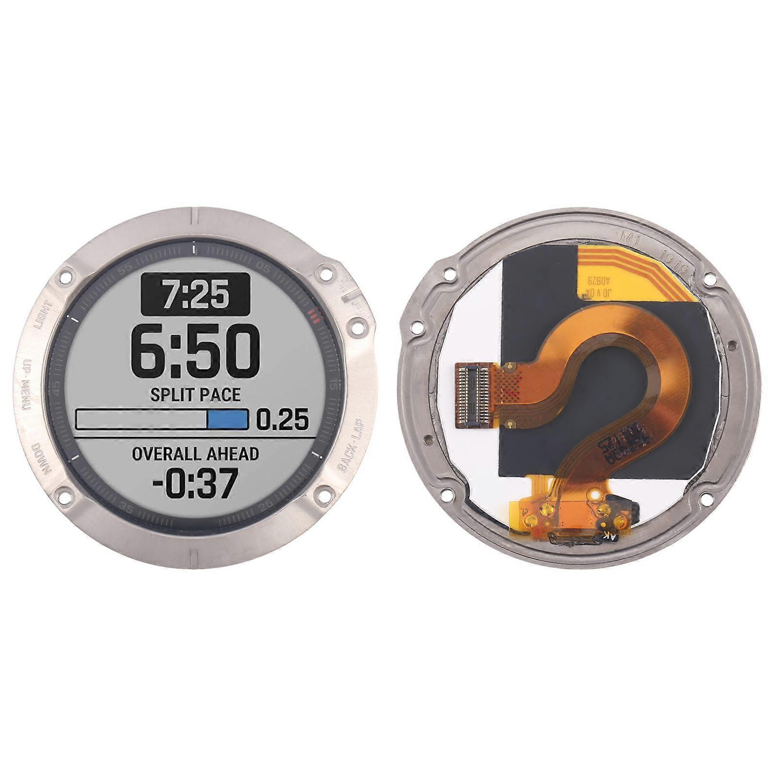 For Garmin Fenix 6 COMPATIBLE LCD Screen with Digitizer Full Assembly