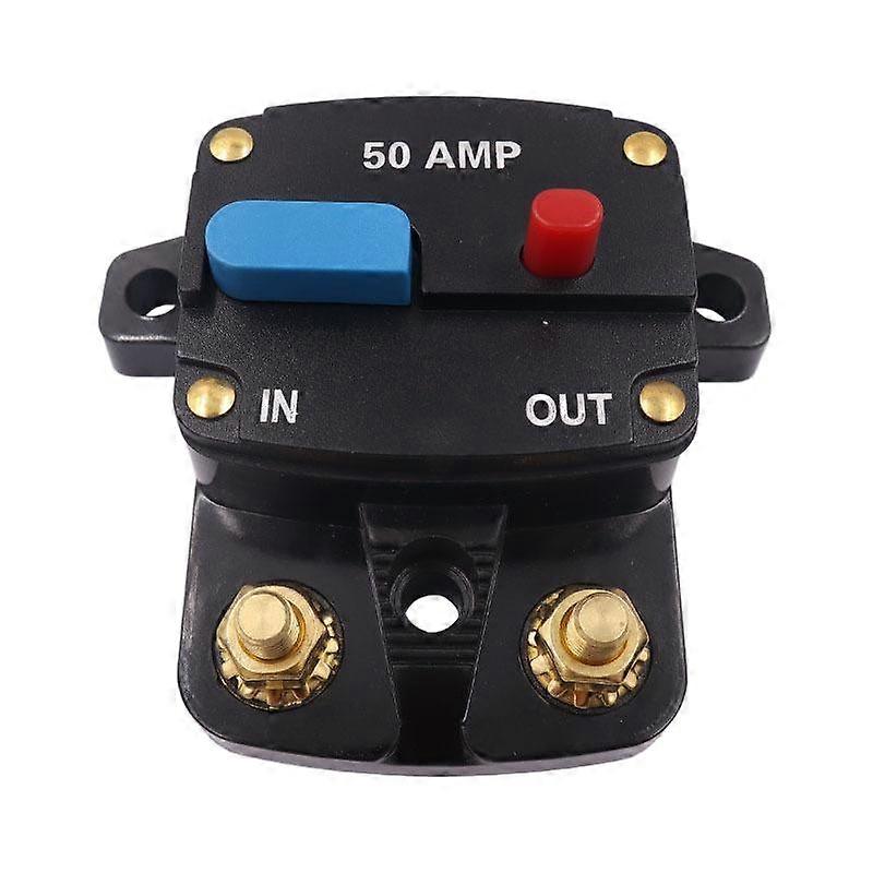 Automobile audio fuse holder switch with high current protection, suitable for various car models and ships