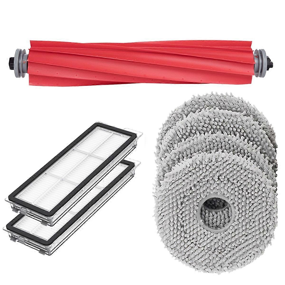 Suitable for Sweeping Robot Qrevo Pro Spare Parts HEPA Filter, Main Side Brush, Mop Cloth, Dust Bag