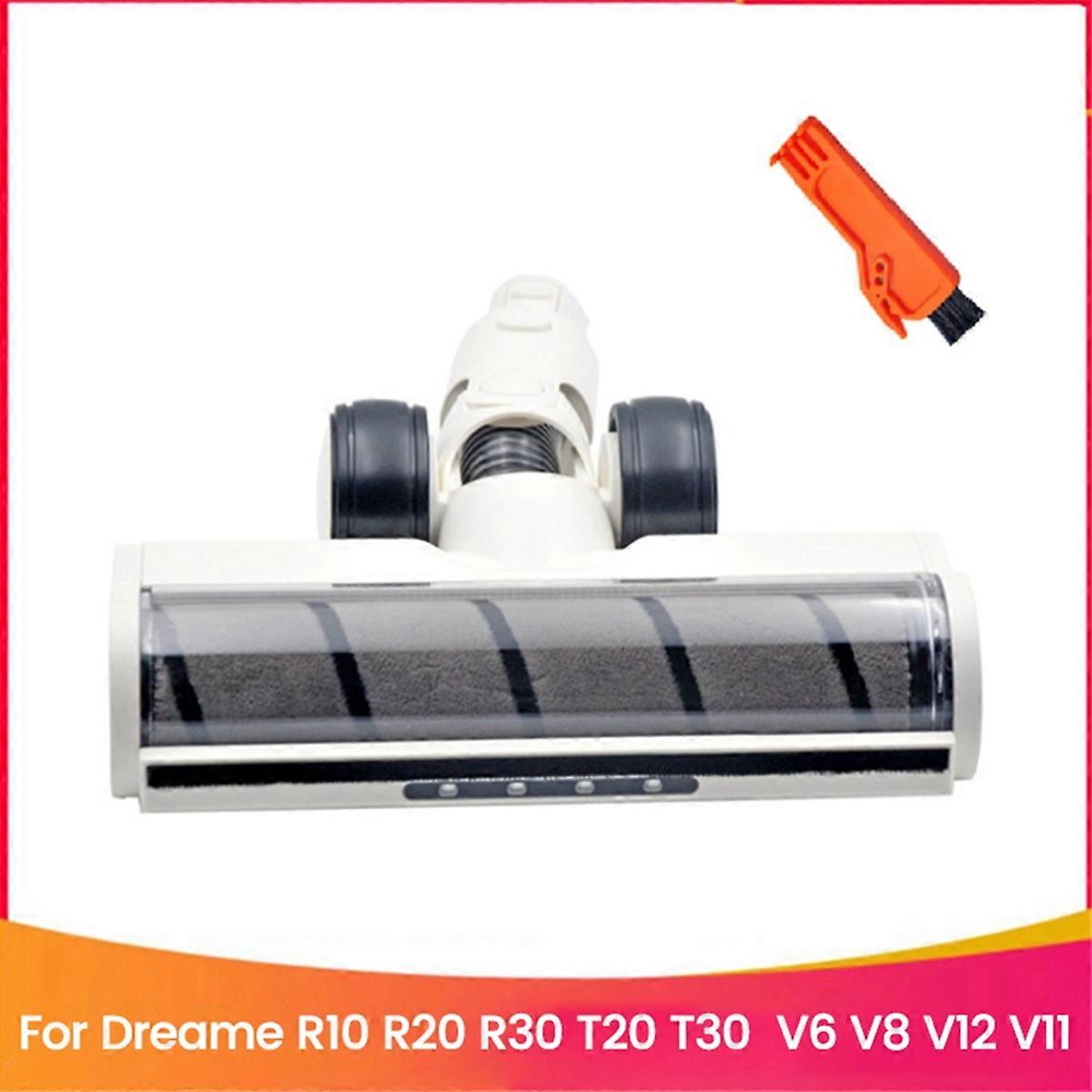 Soft Roller Brush Cleaner Head for R10 R20 R30 T20 T30 V6 V8 V12 V11 Vacuum Attachment with LED Dust Lights B