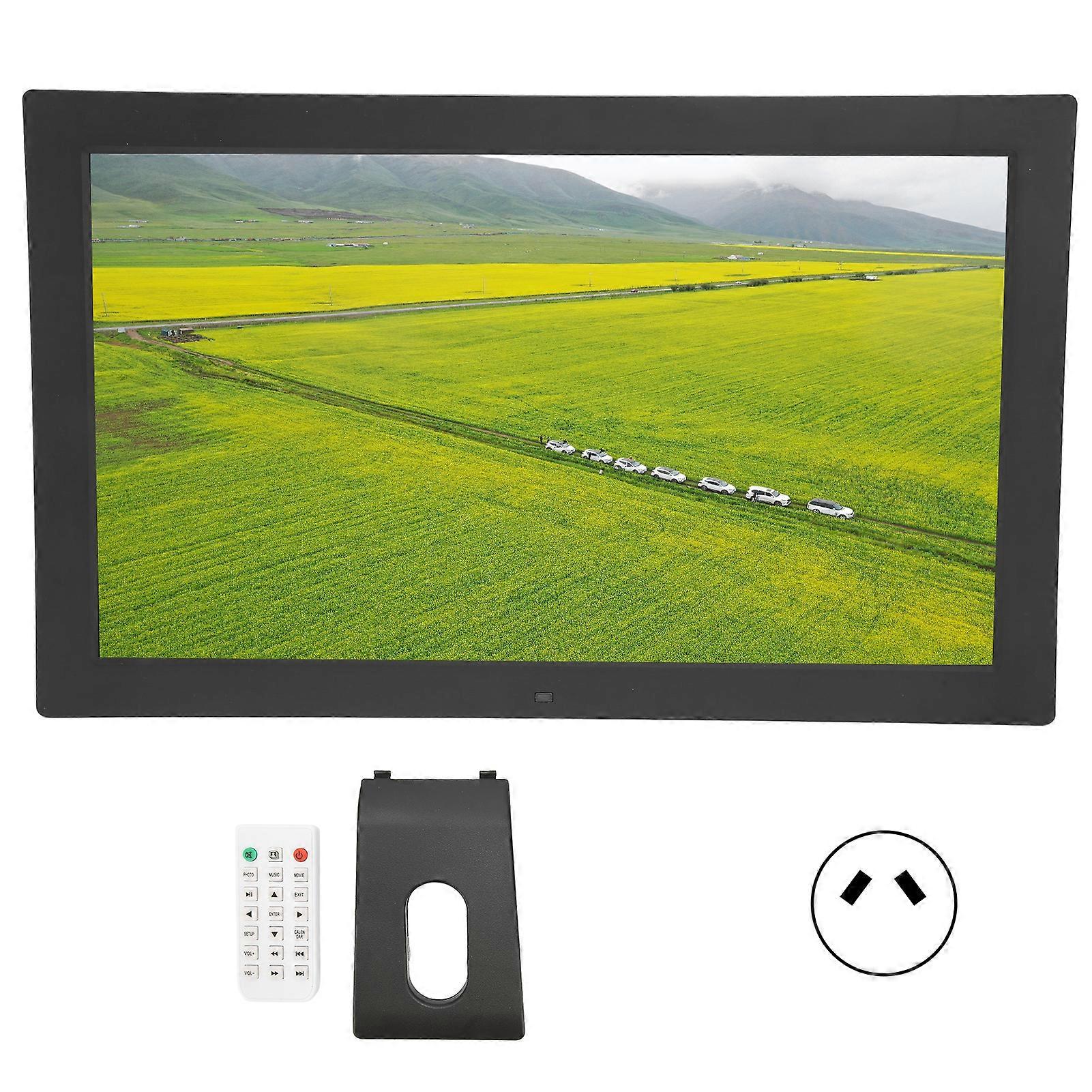 18.5" Wall-Mountable Digital Photo Frame - 1366x768 HD, Smart Control, AU Plug