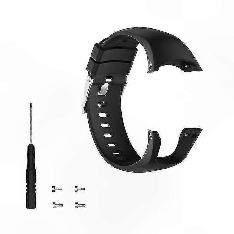 Silicone Wristband for Fitness Tracker with Heart Rate Monitor