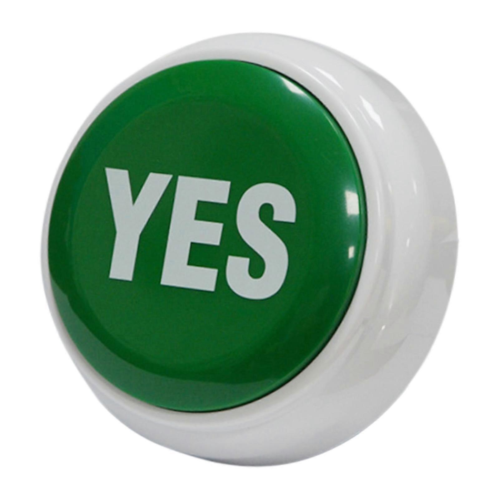 Sound Button Answer Fun Desk Accessories Talking Button Funny for Quiz Contest