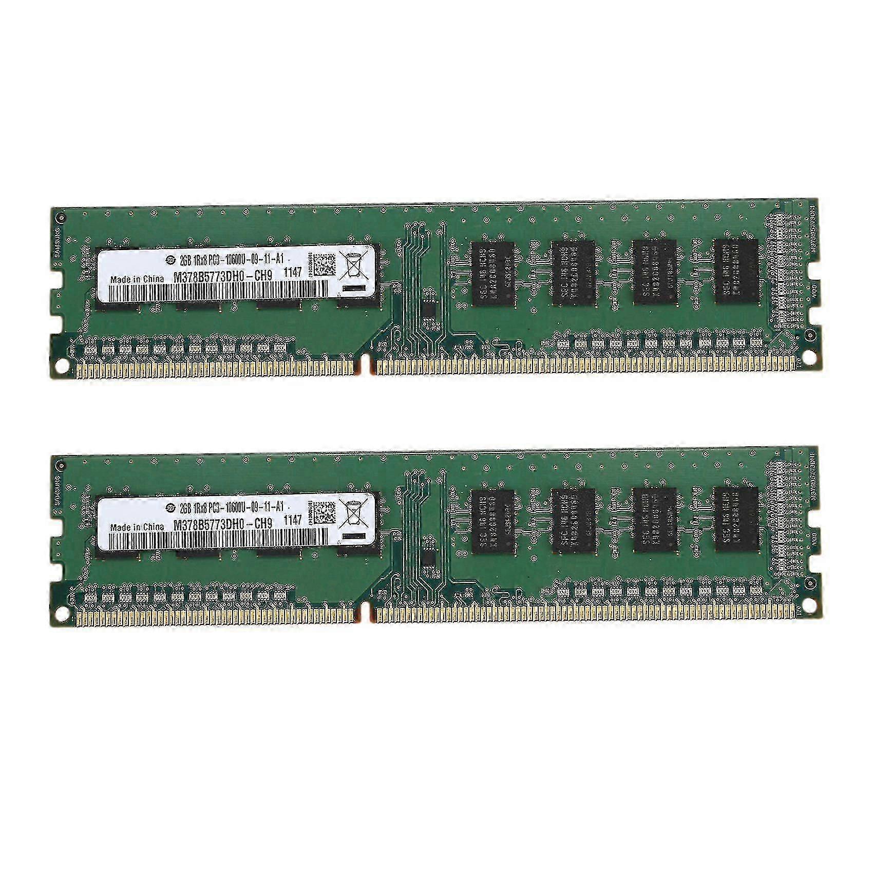 2x2GB DDR3 1333MHz Intel Desktop PC Memory Module 240-Pin DIMM 1.5V
