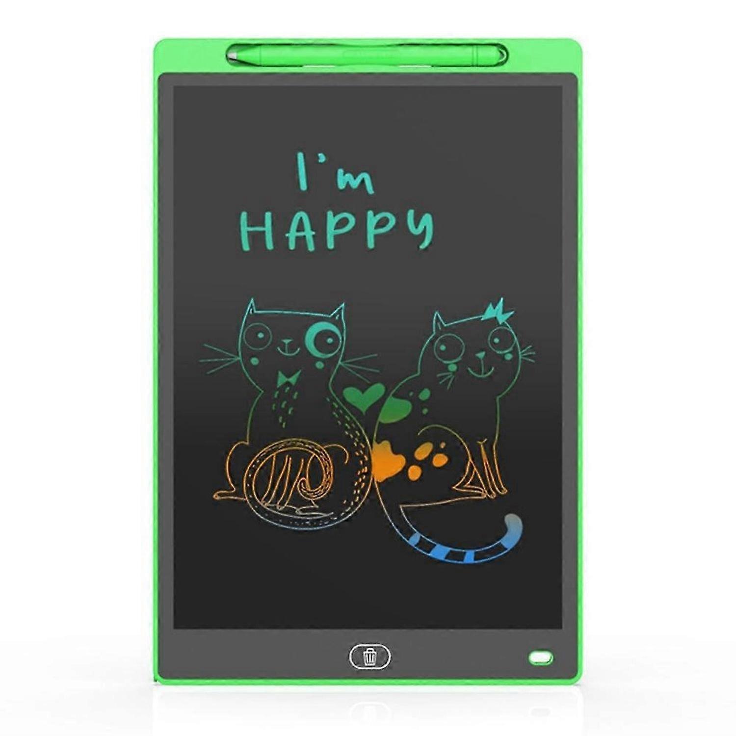 12 Inch Children'S Drawing Board LCD Handwriting Board (Color) A