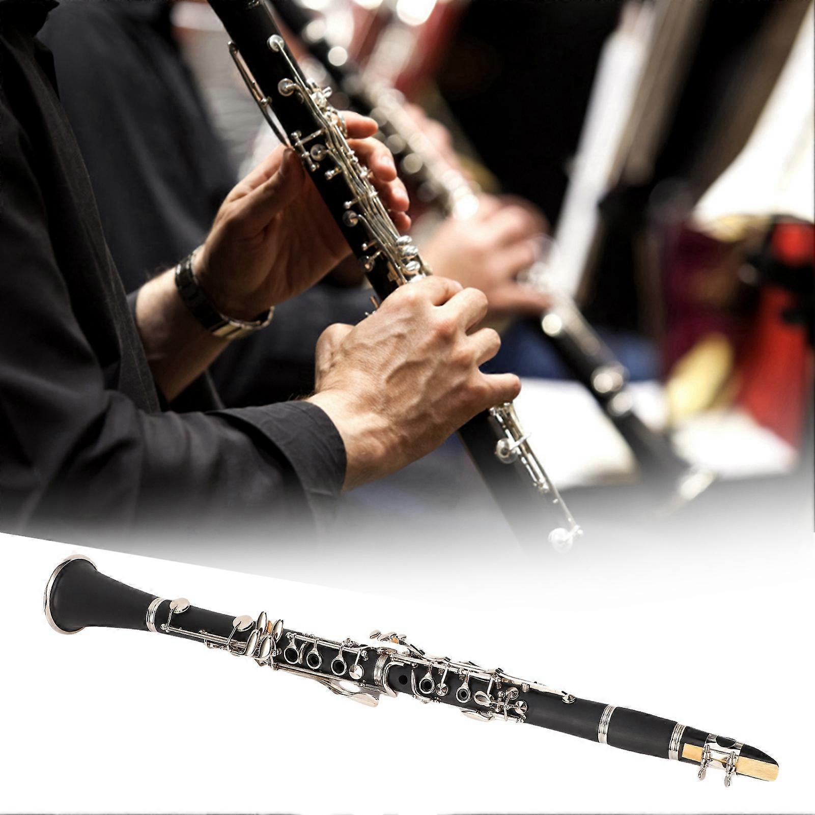 Premium Bakelite Clarinet Tube Keys Set, Black, Oxidation Proof