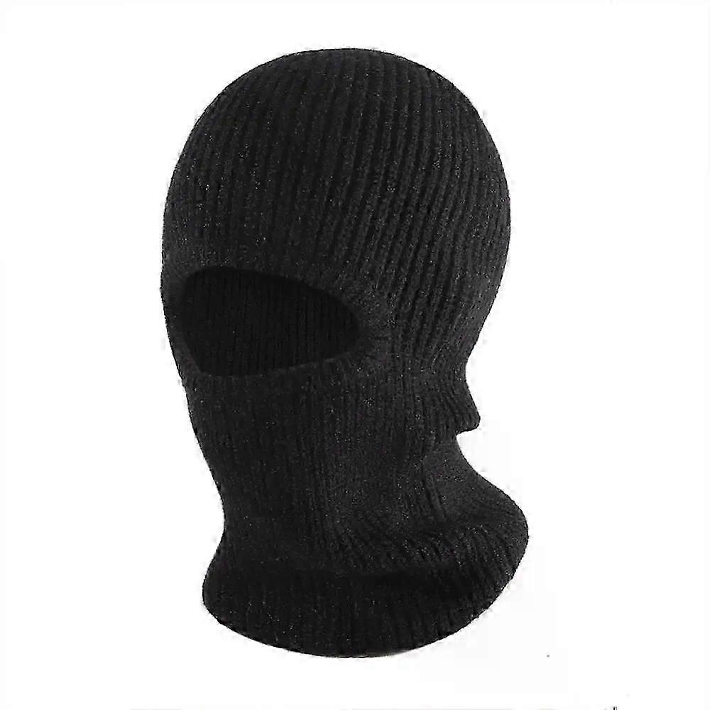Knitted Hat Knit Dense Insulation Ventilate Exquisite Workmanship Adjustable One Piece Hat Soft And Comfortable High Elasticity