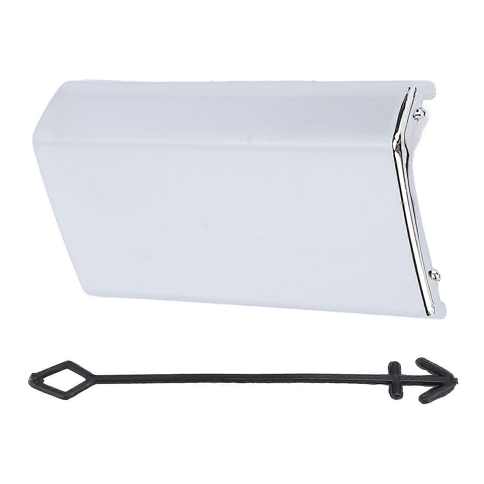 Chrome Rear Bumper Tow Hook Cover 1668851423 Rear Towing Eye Cap Replacement for ML-Class W166 Amg-Line 2011-2015