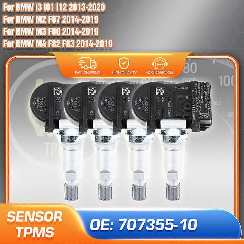 Applicable 707355-10 TPMS Tire Pressure Monitoring Sensor For BMW i3 2013-2020 BMW i8 2013-2019 BMW M2 F87 M3 F80 M4 F82 M4 F83 2014-2019