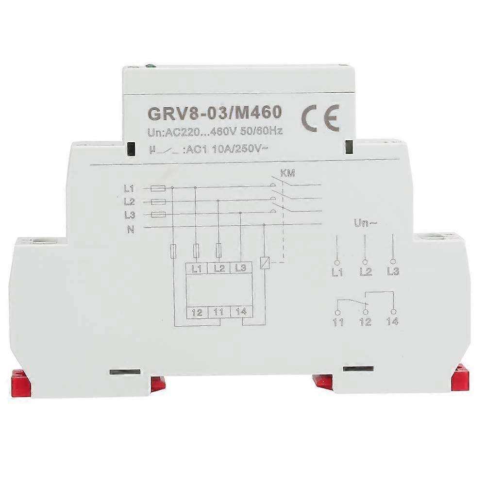 GRV8-03 Three Phase Voltage Monitoring Phase Failure Protection Relay Phase Sequence(M460)