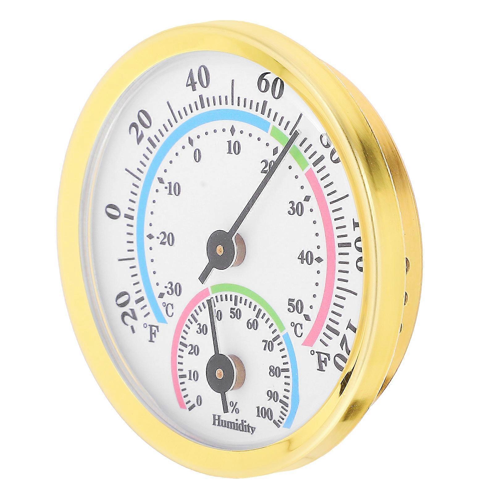 Mini Pointer Hygrometer for Indoor Temperature and Humidity 5Pcs