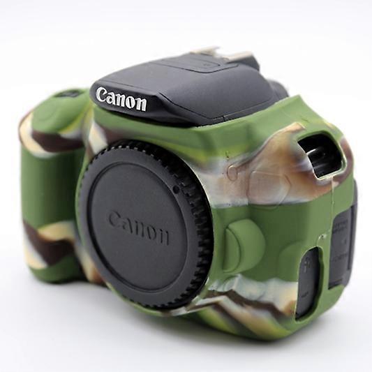 Soft Silicone Protective Shell for Canon EOS 600D/650D/700D - Camouflage