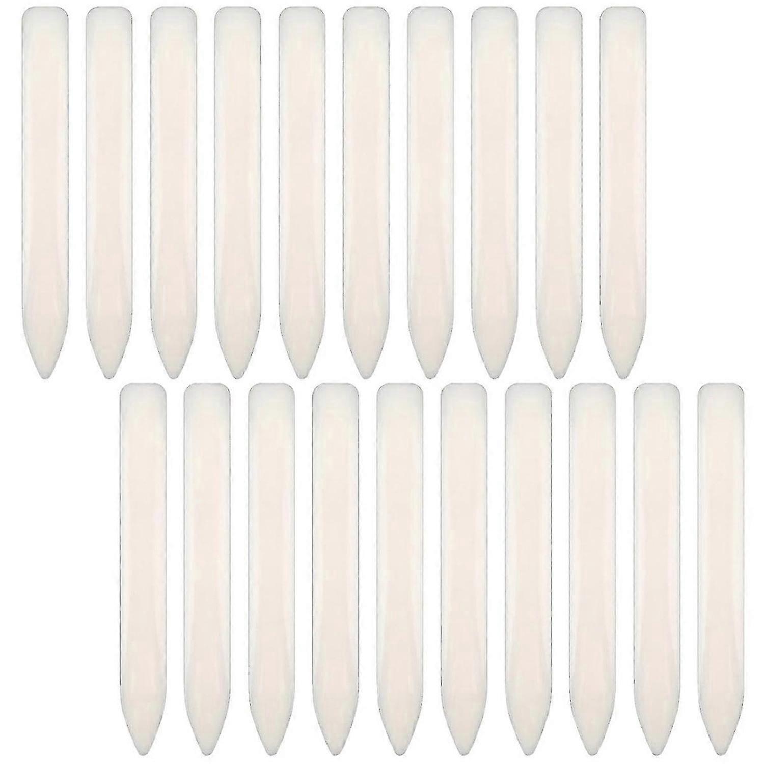 20 Pack Bone Folder Tool, Plastic Bone Folder Crafts Scoring Folding Creasing Paper Crafting Scrapbo