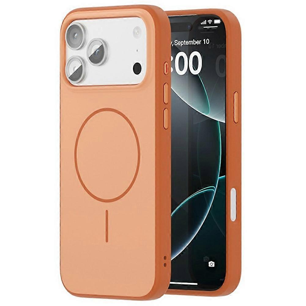 Compatible For iPhone 17 Pro Max Case Compatible with MagSafe Shockproof TPU PC Phone Back Cover