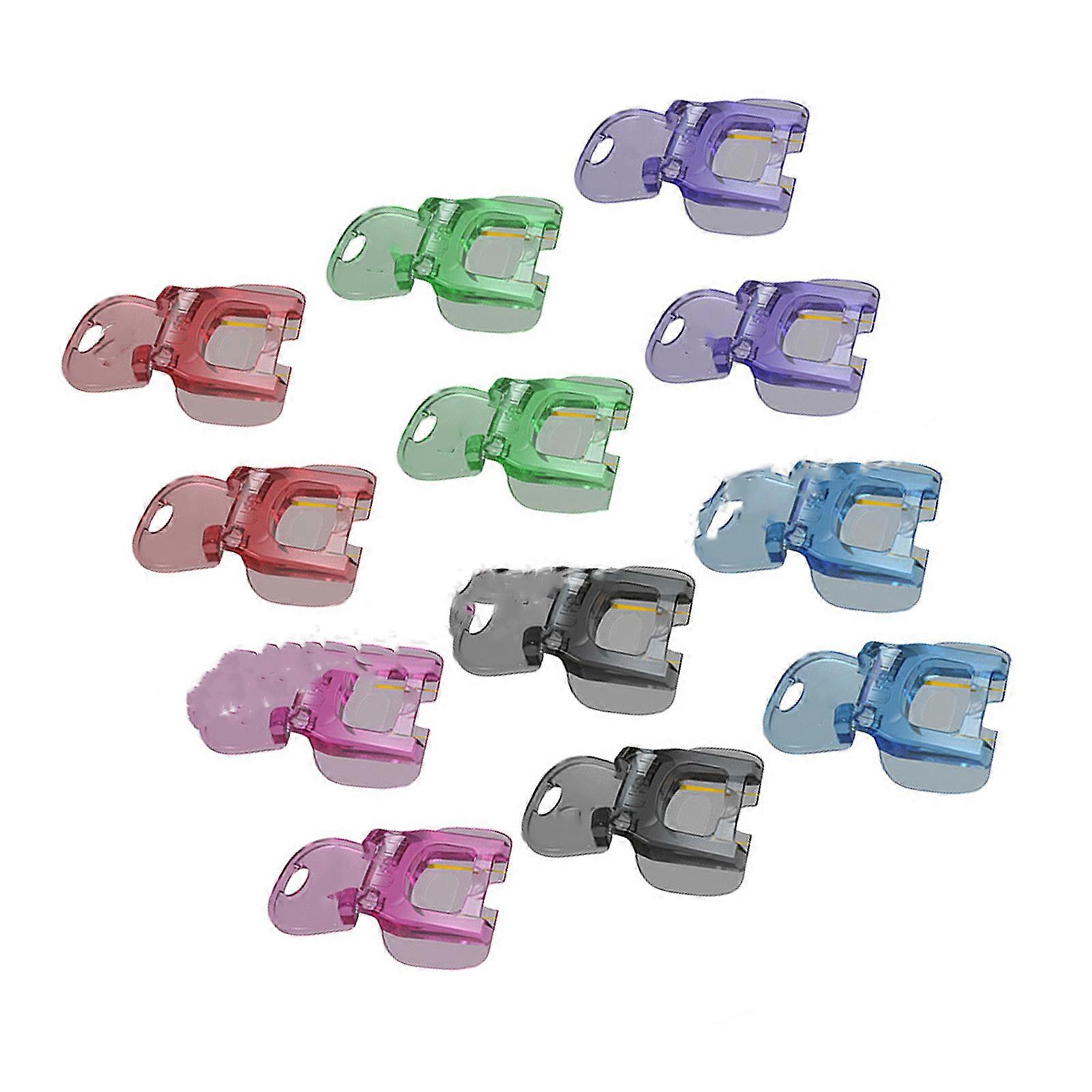 Kitchen Can Unsealers Nonslip Grip Plastic Can Lid Removers for Parties Ergonomic Handle Bottle Opener Tool Multicolor