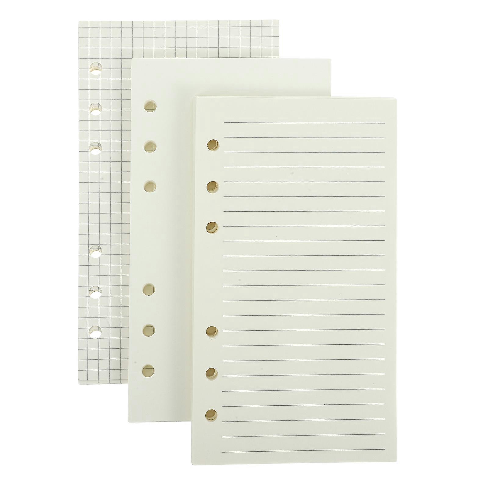 Notepad Refills Loose Leaf Planner Refills for Notebook Use 4Pcs