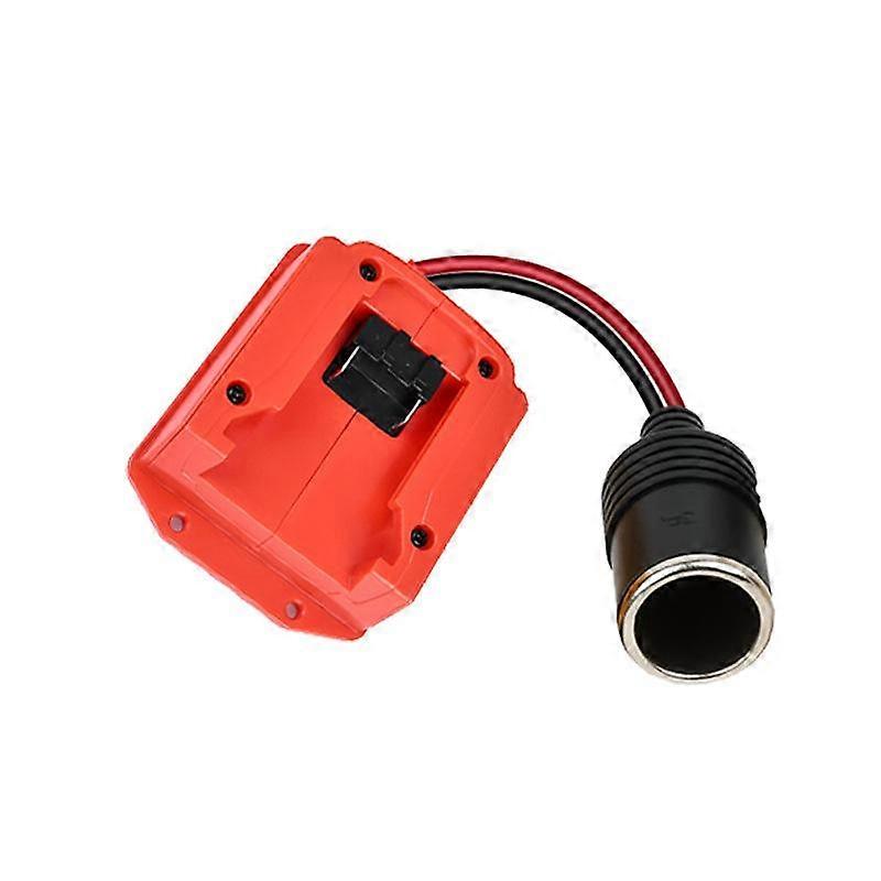 Car Cigarette Lighter Socket Interface Adapter 18V Battery Converter