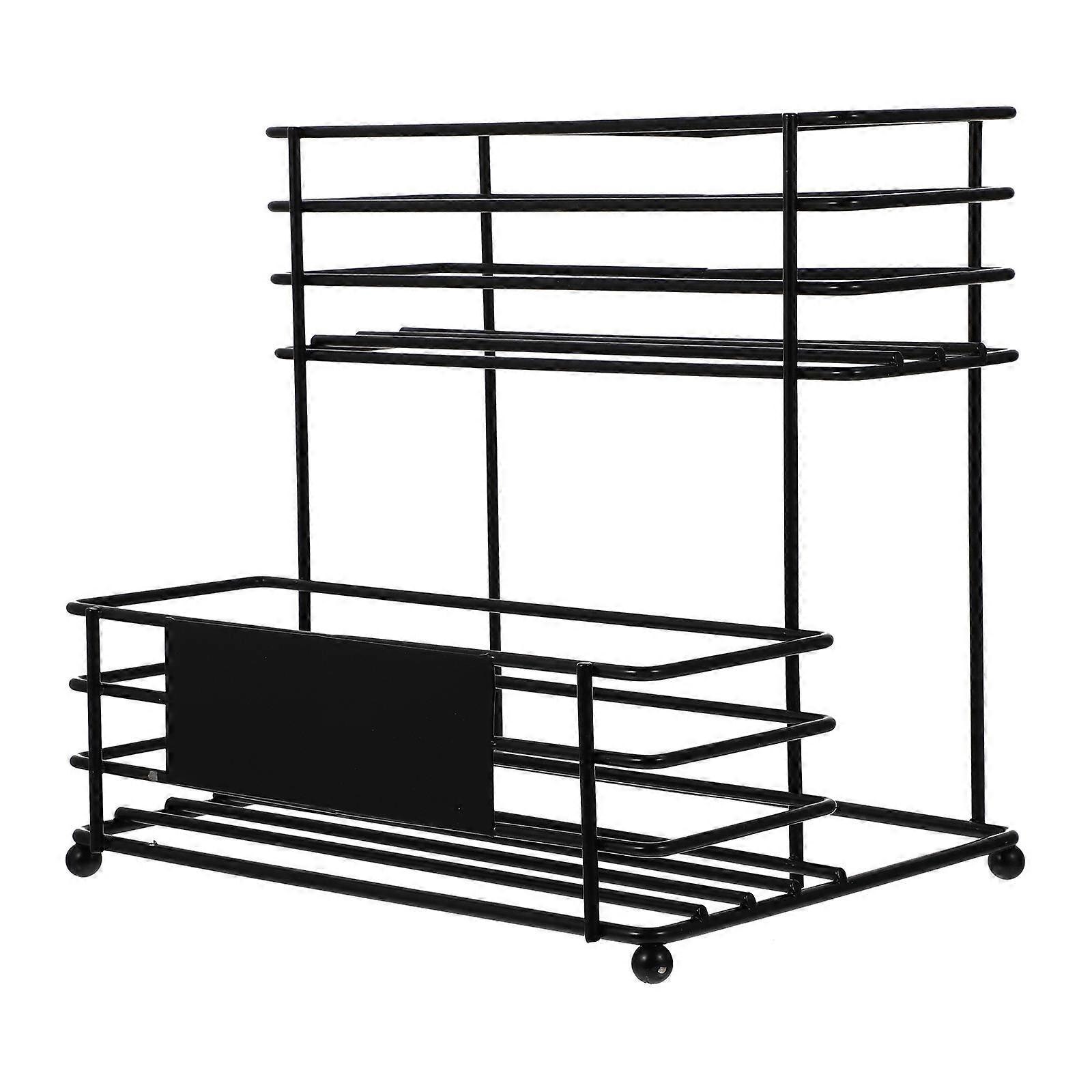 Fruit Syrup Display Rack for Storing Sugar Syrup on Desktop Storage