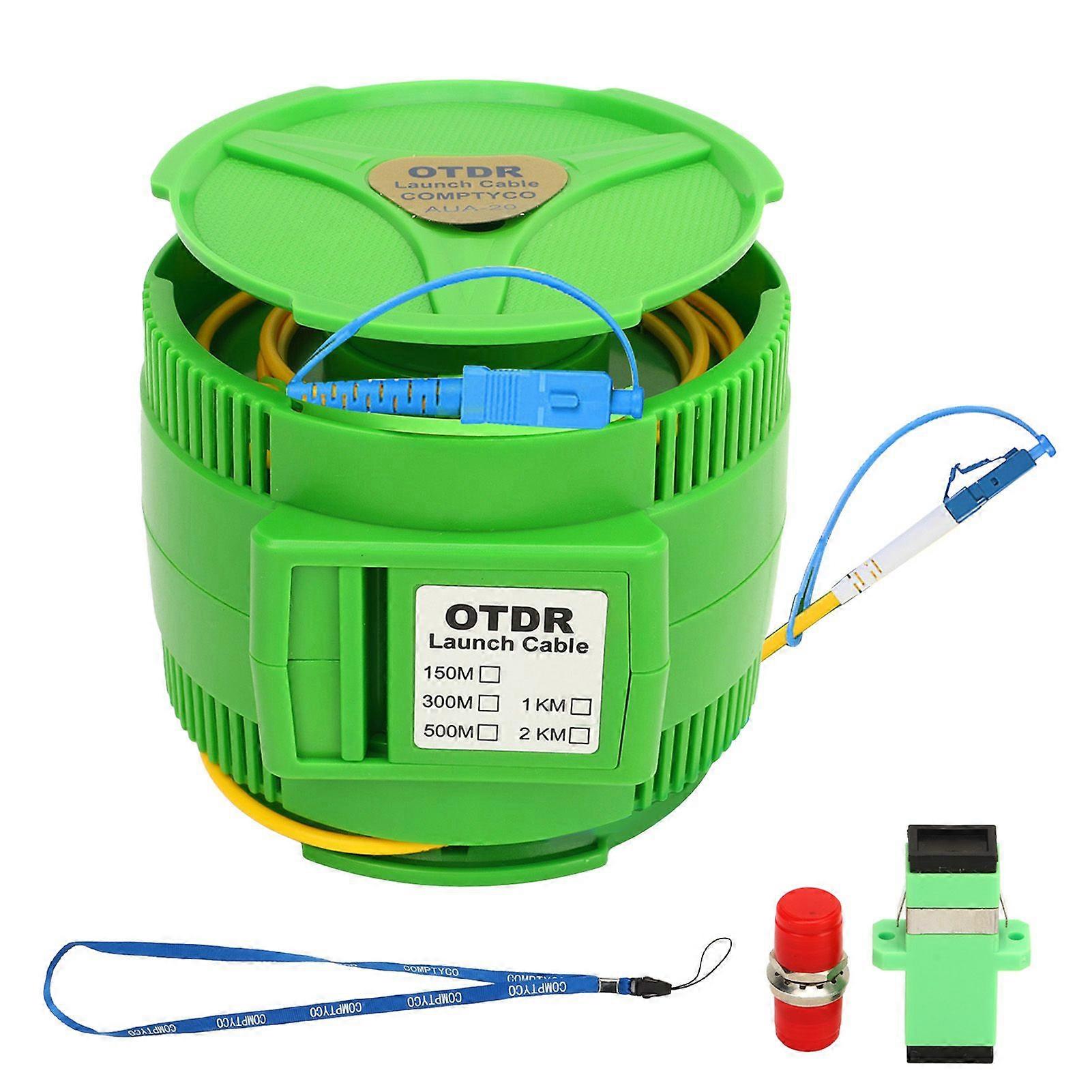 OTDR Launch Cable Box Optic Fiber Elminator SM Singlemode SCUPC zu LCUPC Test Tool 1000meter