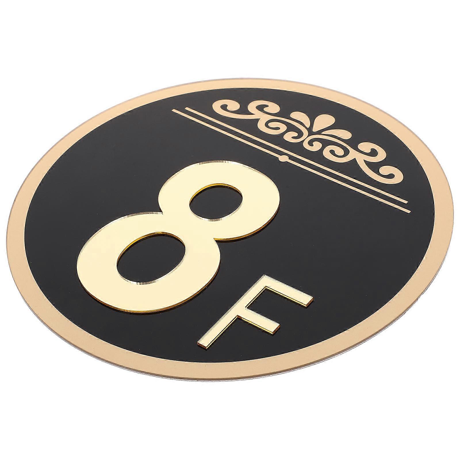 Office Use Acrylic Number Sign Door Number Plaque