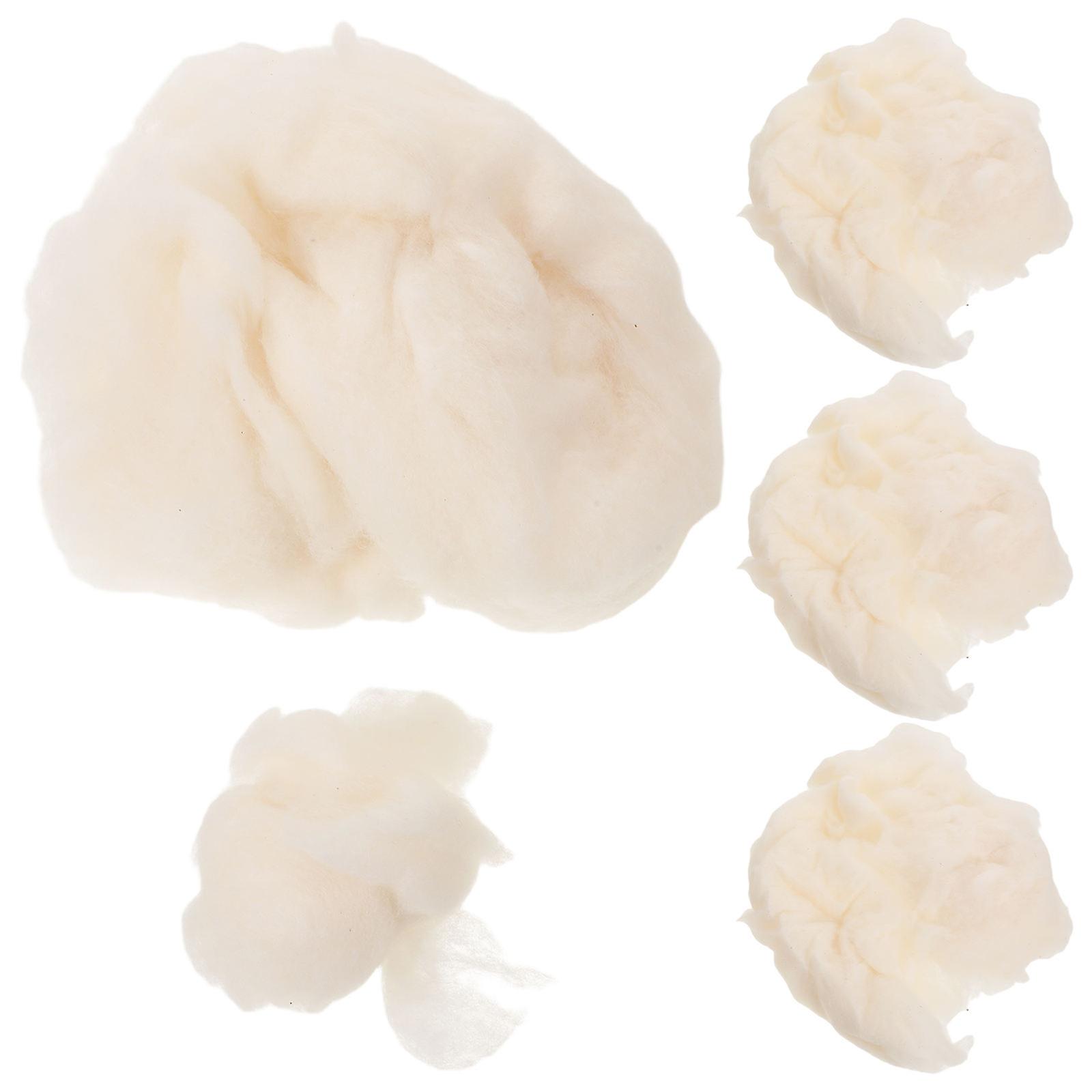 Cotton Cloud Effect Simulation Smoke Cotton Stuffing for DIY 20Pcs White