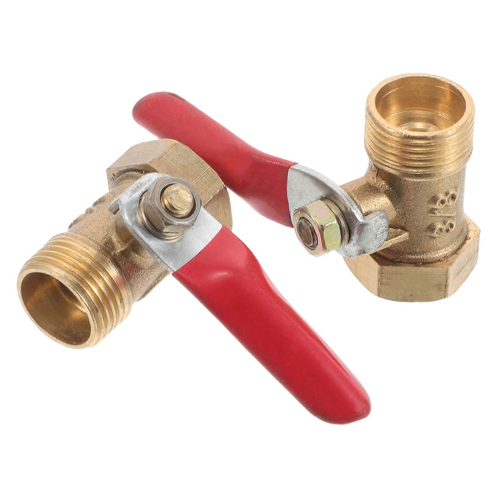 Durable Metal Ball Valve for Hose for Garden Use 8Pcs Set