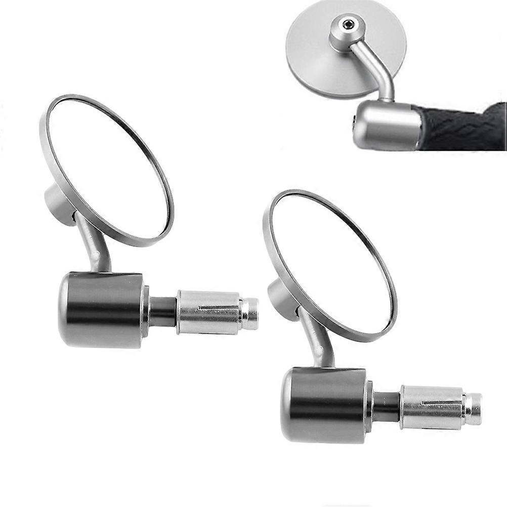 Modified Handlebar Reversing Mirror for Motorcycle 4Pcs Accessories