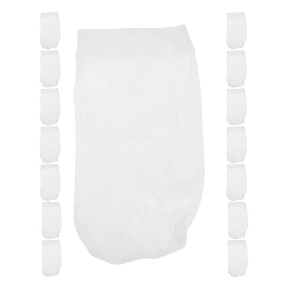 White Nylon Pool Skimmer Socks for Swimming Pool Cleaning 45Pcs Filter Socks
