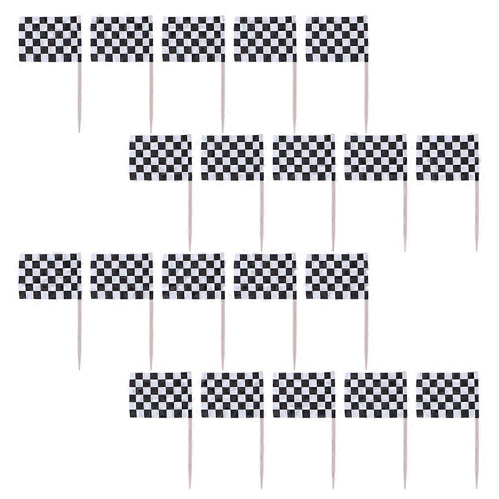 Cake Decorative Toothpick Flags for Party Use 800Pcs Multi Color