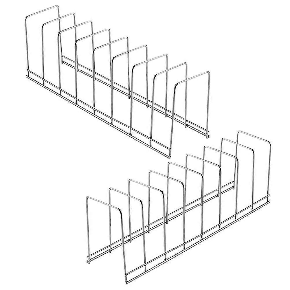 Kitchen Dish Storage Rack Stainless Steel for Draining 10Pcs Set