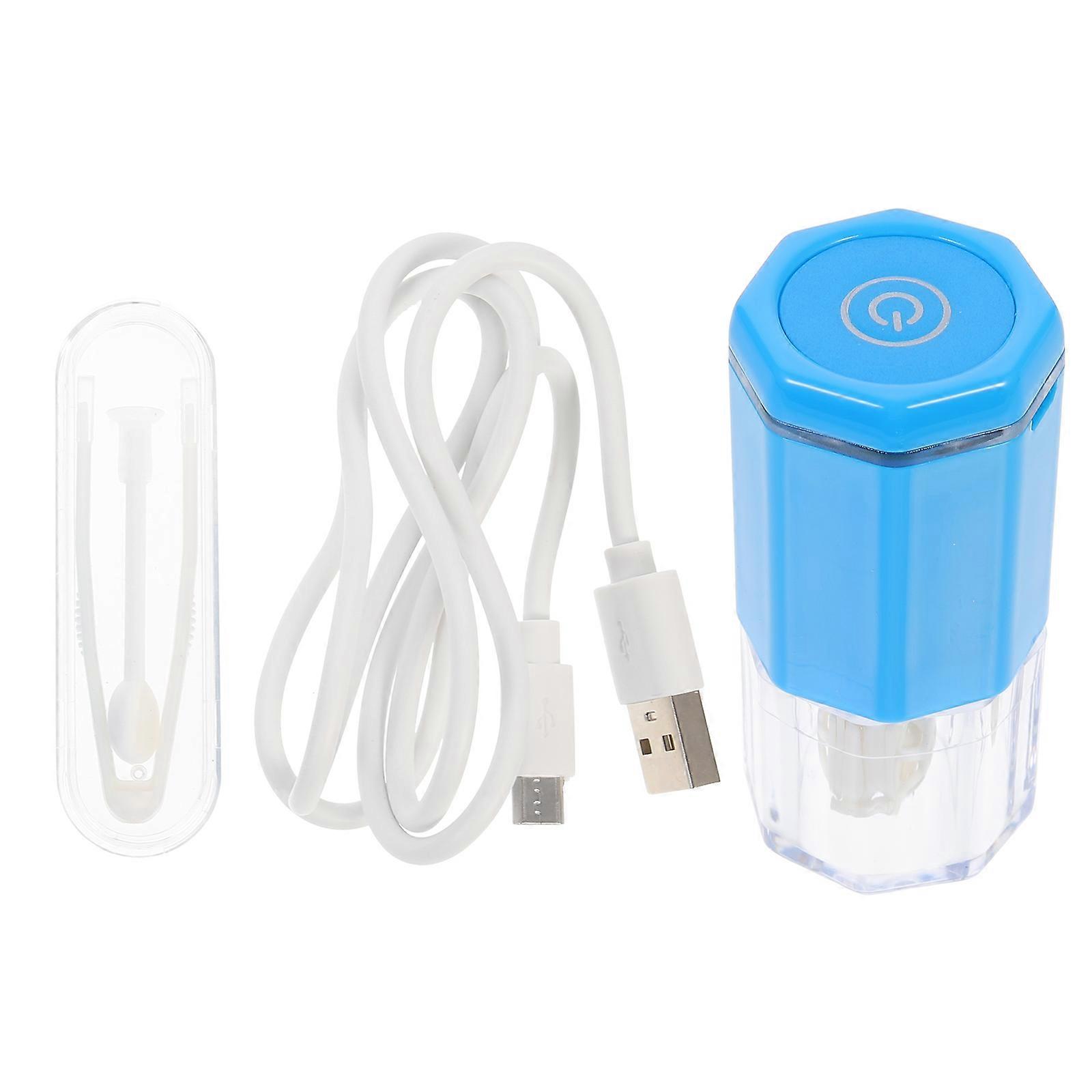 Electric Lens Cleaner 2 Set Designed For Home Travel Office Compact Blue with Biological Electrolysis Reaction Function