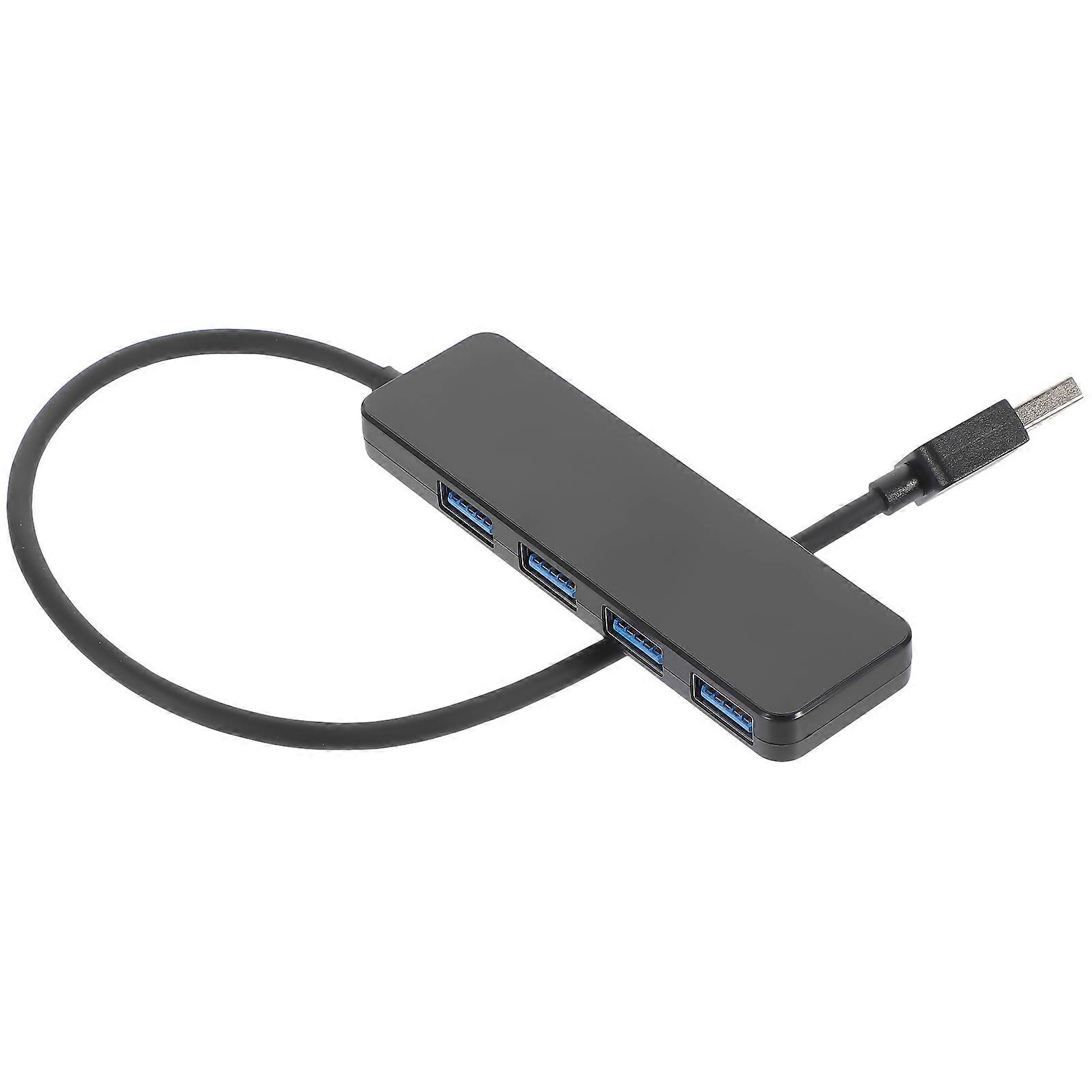Portable USB Hub 4 Ports USB 3.0 Expansion Adapter 2Pcs for Computer