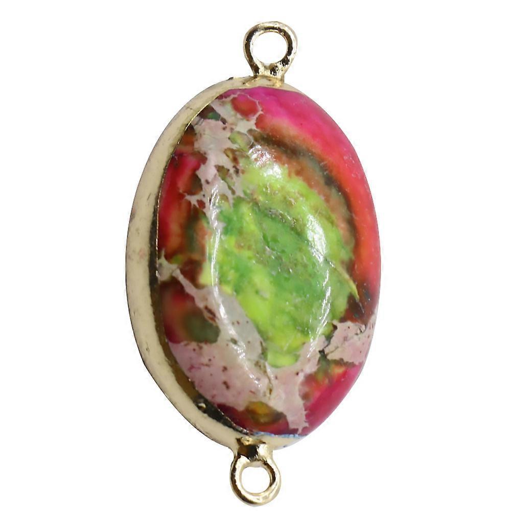 Imperial Pendant Accessories Stone Pendant Charm for 3Pcs Red