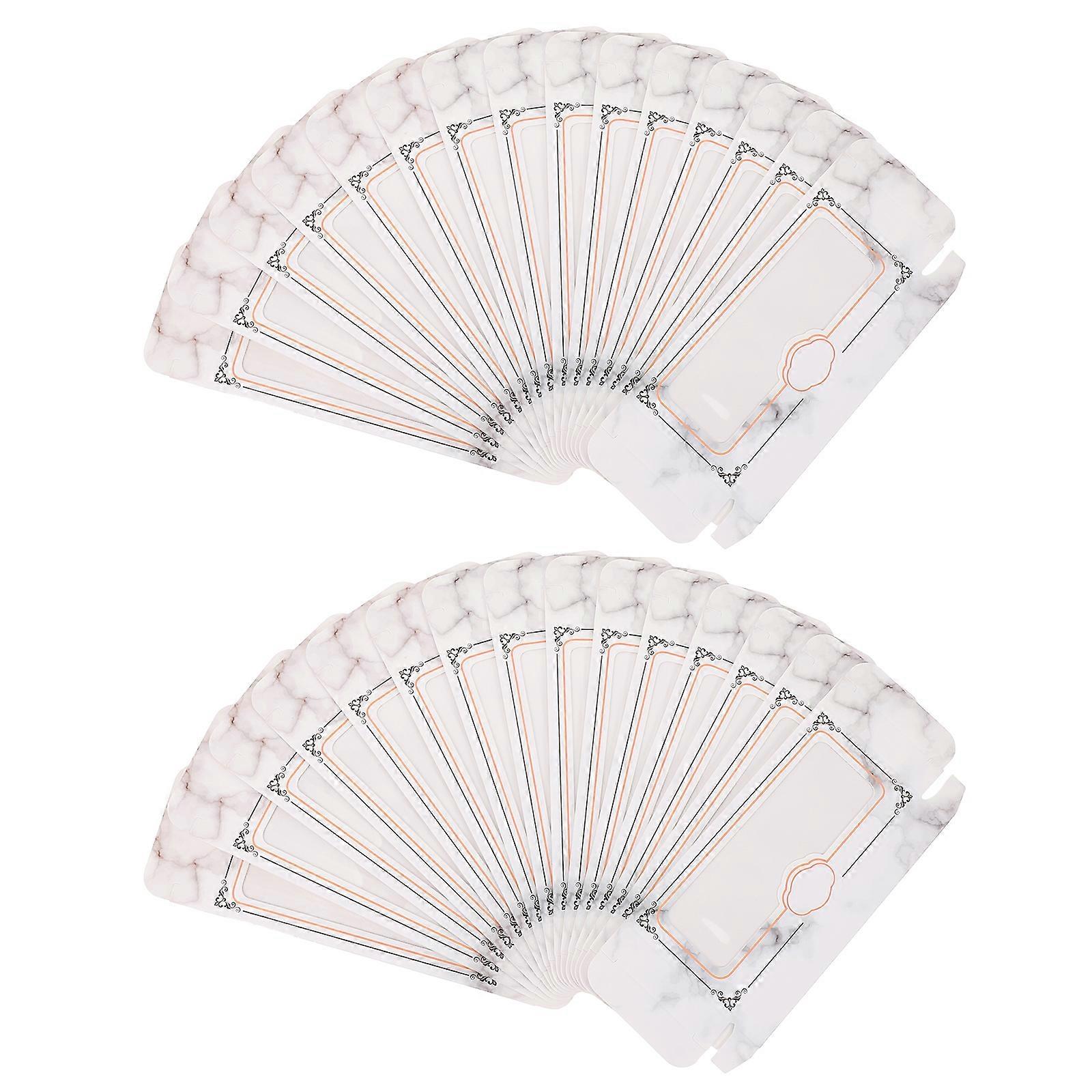 False Eyelash Case Lash Holder Box for Home Makeup 60Pcs Set