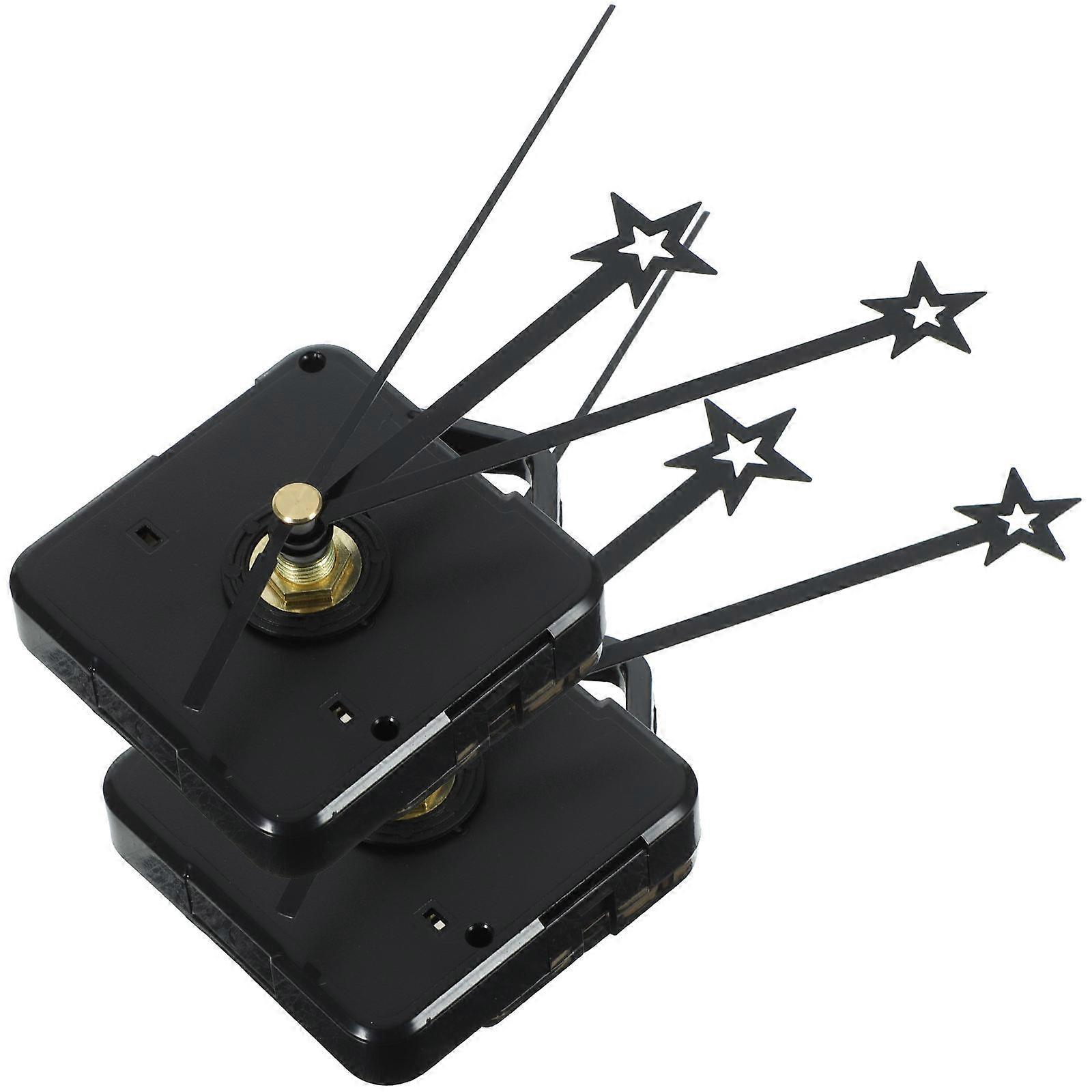 High-torque Clock Mechanism 4 Sets Designed For DIY Clock Making Perfect For Craft Projects With Silent Operation