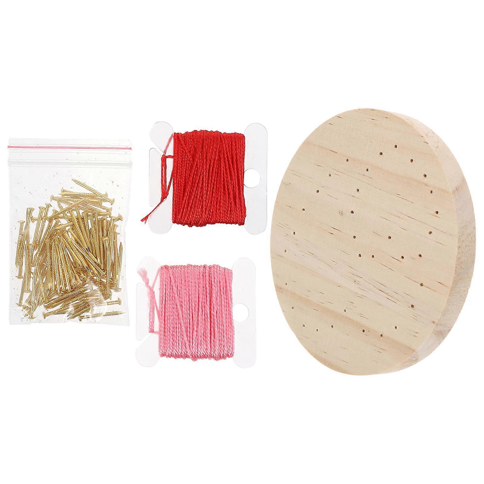 Festival DIY Nail String Craft Kit 6 Sets Artistic Atmosphere Home Decoration Perfect for Family Activity