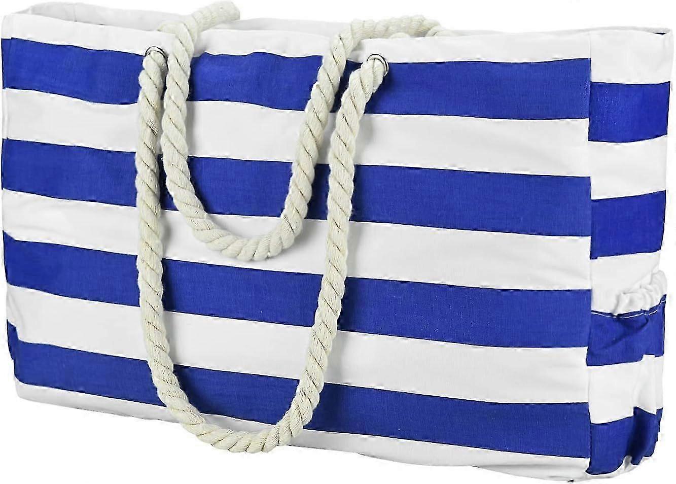 Extra Large Beach Bag Travel String Canvas Shoulder Bag for Women with